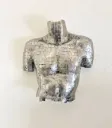 "Metal male body sculpture Wall" Sculpture